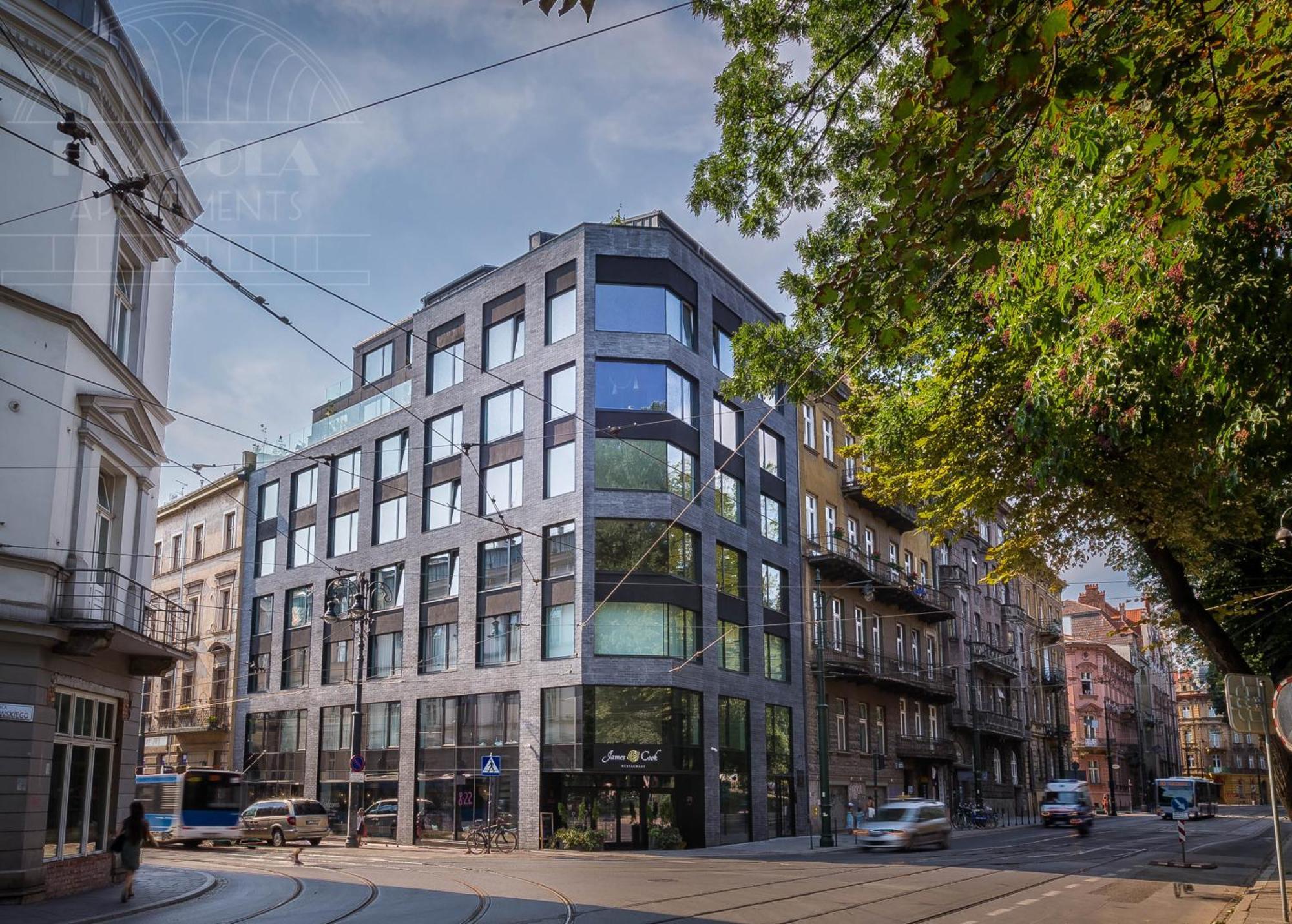 Modern View Of Planty Park Apartment Krakow Exterior photo