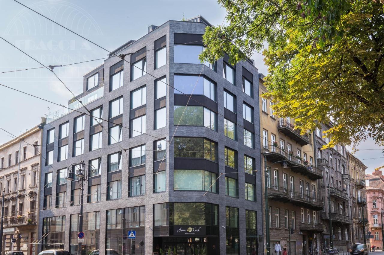 Modern View Of Planty Park Apartment Krakow Exterior photo